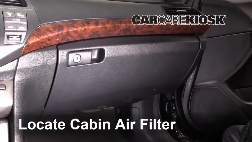 2011 Honda Accord Crosstour EX-L 3.5L V6 Air Filter (Cabin)